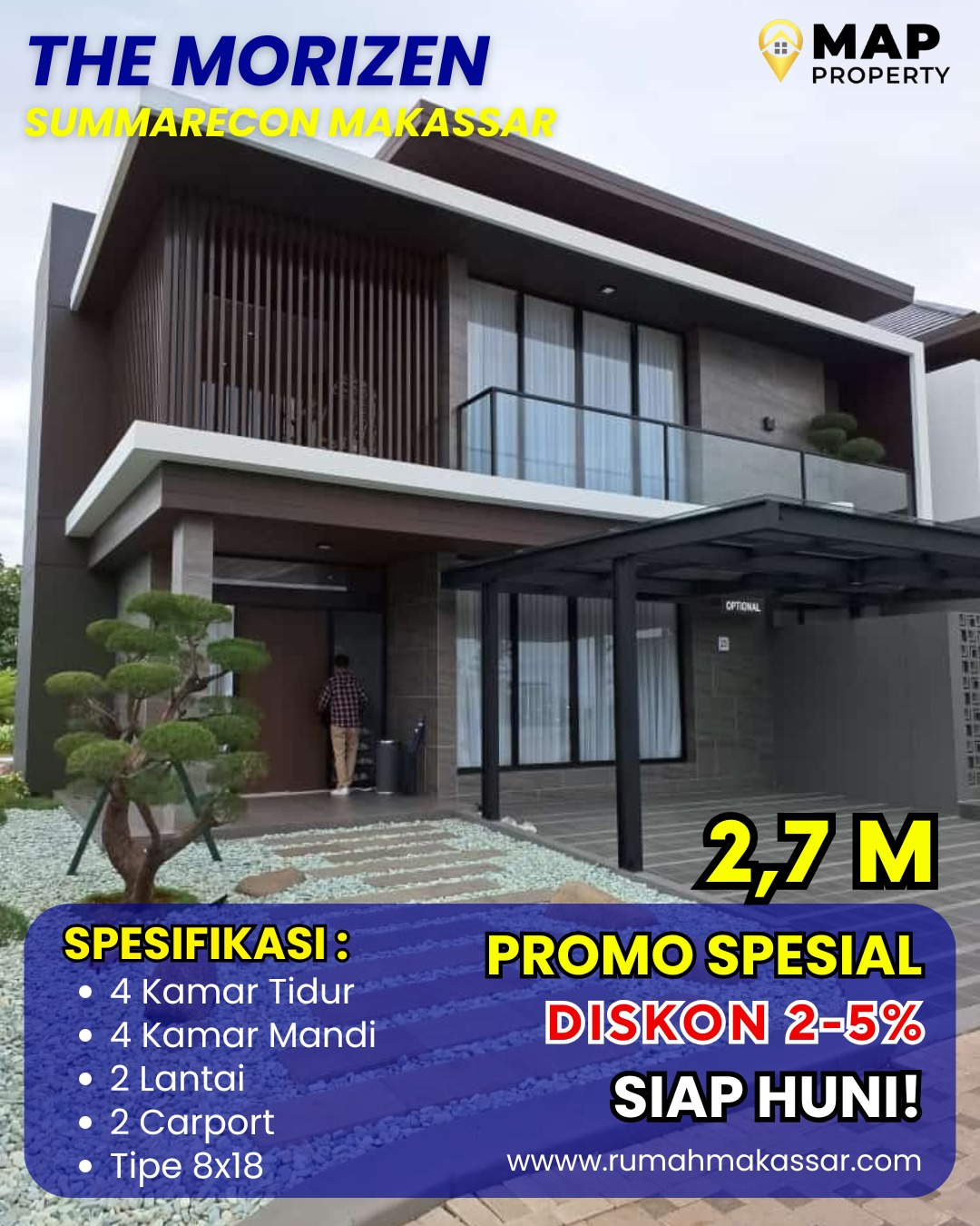 Hunian Mewah Bergaya Jepang Nikmati Promo Menarik di The Morizen Summarecon Makassar Pernahkah Anda membayangkan tinggal di hunian